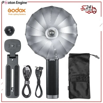 Godox Lux Master Retro Camera Flash Light LED Screen Speedlite Canon Nikon Sony - Image 1 of 4