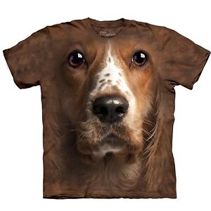 The Mountain Adult Unisex Graphic T-Shirt 10-3417 American Cocker Spaniel Small
