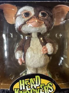 Gremlins Movie 🍿 GIZMO 🍿Head Knockers Bobble Head Collectible NECA 2002 NIB - Picture 1 of 11