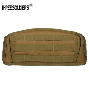Army Tactical Molle Webbing Wide Waist Padded Belt Combat War Belt US Stock - Picture 1 of 12