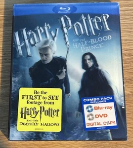 HARRY POTTER & THE HALF BLOOD PRINCE W/ Lenticular Slipcover DVD + BLU-RAY New - Picture 1 of 5
