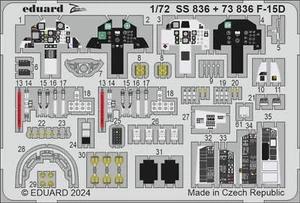 Eduard 1/72 Eduard F-15D Zoom set for FINE MOLDS - Picture 1 of 1