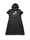 DKNY Hooded Short Sleeve Dress size M in Black
