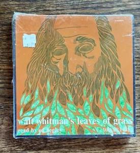 Walt Whitman's Leaves Of Grass Vol 1&2 Caedmon CDD 1154 Reel to Reel SEALED - Picture 1 of 2