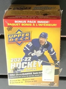 2021-22 Upper Deck Hockey Extended Series Factory Sealed Blaster Box - Picture 1 of 1