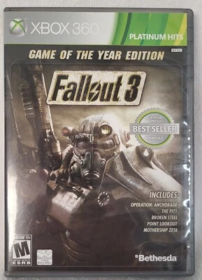 Xbox 360 - Fallout 3 [Game of the Year Edition] [Platinum Hits] - Image 1 of 4