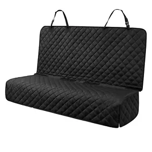 Waterproof Scratchproof Pet Bench Seat Covers for Cars Trucks SUVs Nonslip Du... - Picture 1 of 8