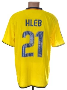 BARCELONA SPANIEN 2008/2009 AUSWÄRTS FUSSBALLTRIKOT NIKE L #21 HLEB - Bild 1 von 9
