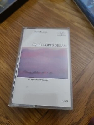 David Lanz Cristofori's Dream Vintage 80's Cassette Tape C-1021 Narada Lotus - Image 1 of 4