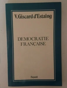 Buch Französische Demokratie /V. Giscard D'Estaing / Fayard Edition - Bild 1 von 2