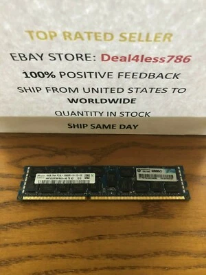 647901-B21/647653-081/664692-001-HP 16GB 2Rx4 PC3L-10600R-9 Memory Kit - Image 1 of 4