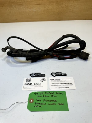 Caja de transferencia Dodge Ram 1994-2002 OEM 4x4 actuador líneas de vacío Foto 1 de 4