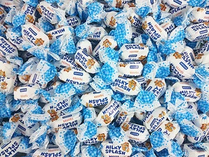MILKY SPLASH Toffee Candy Roshen Ukrainian Sweets Party Stocking Gift Fillers - Picture 1 of 5