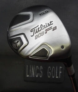 Titleist 909 F2 15.5° Wood Extra Stiff Graphite Shaft Golf Pride Grip - Picture 1 of 6
