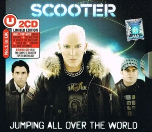 Scooter – Jumping All Over The World, 2 Original CDs, Very Rare Romanian Version - Foto 1 di 7
