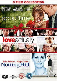 About Time / Love Actually / Notting Hill (DVD, 2014)