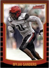 2022 Bowman University Football Card Pick (Inserts)