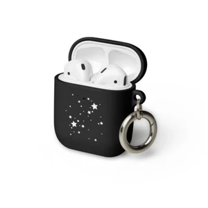 AirPods case with a metal carabiner for easy carrying - Picture 1 of 3