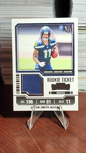 Parche de variación de boleto de novato Panini Contenders Jaxon Smith-Njigba 2023 #TS17V - Imagen 1 de 2