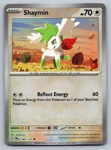 Shaymin Master Ball 87/132 -Holo Rare - Prismatic Evolutions - Pokémon TCG - Picture 1 of 2