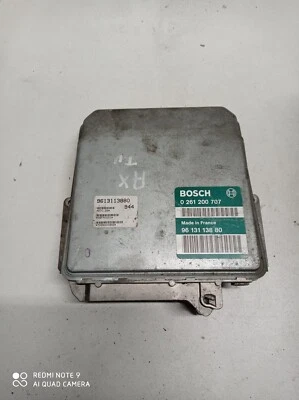 CALCULATEUR MOTEUR ECU PEUGEOT 106 1.0i 0261200707 / 9613113880 (147ML) - Immagine 1 di 4