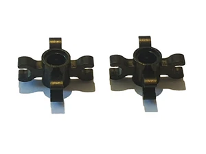 Lego Technic 2 x Pinverbinder rund mit 4 Clips Schwarz #90202 (3) - Bild 1 von 1