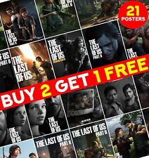 The Last of Us Video Game Poster Collection Print Home Room Decor Wall Art ED036