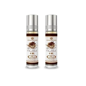 (Paquete de 2) Aceite de perfume enrollable Al-Rehab Choco Musk 6 ml - Imagen 1 de 2
