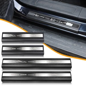 4Pcs Door Sill Guards Door Sill Protector Cover For Ford Bronco 4 Door 2021-2023 - Picture 1 of 8
