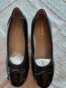 Damenschuhe Vitaform schwarze Pumps, Gr. 39, Weite H - Bild 1 von 4
