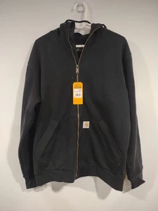 Carhartt Rain Defender Loose Fit Midweight Thermal Lined Zip-Up Hoodie ~ Men's S - Picture 1 of 13