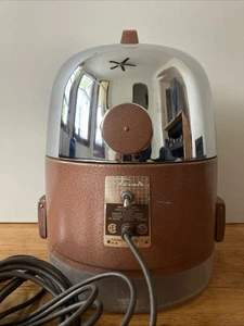 Rexair Rainbow Model D2 Brown Canister Vacuum Cleaner Base Motor & Basin Working - Picture 1 of 11