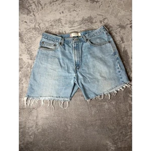 Levi’s 550 Women’s High Waist Denim Cut-Off Shorts (W38) - Picture 1 of 9