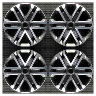 Juego llantas Ford F150 F-150 2021 2022 2023 OEM ML3Z1007HA 20 10345 de fábrica Foto 1 de 4