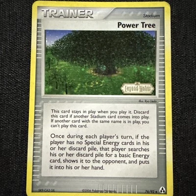 Pokemon Power Tree 76/92 Legend Maker Reverse Holo MP - Image 1 of 4