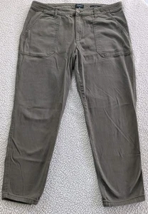 Pantalones chinos para mujer Jones NY verde oliva talla 14 informales/senderismo/exterior - Imagen 1 de 8