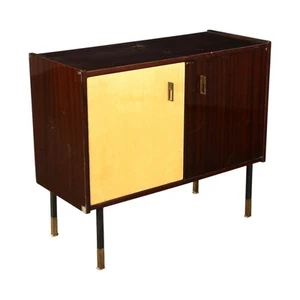 Vintage Kleiner Barmöbel Design Mahagoni Furniert 60er Jahre Originell - Bild 1 von 7