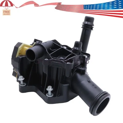 Se adapta a 17-20 BMW 440i 530i 540i 2017-19 740i xDrive 3,0 L motor refrigerante termostato Foto 1 de 4