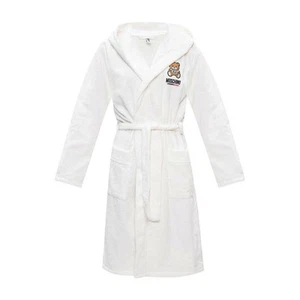 Bathrobe Moschino Underbear Bathrobe Unisex Cotton White - Picture 1 of 7