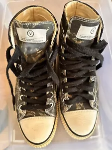Vintage Visvim Keifer Hi Checker Shoes Size 9.5 - Picture 1 of 2
