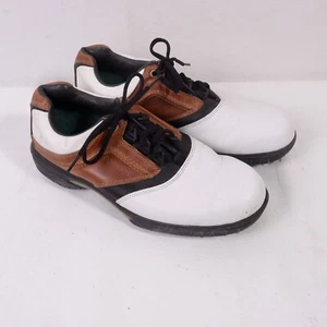 FOOTJOY CONTOUR SERIES MENS COMFORT GOLF SHOES LEATHER 54108 SZ 8 1/2  M - Picture 1 of 7
