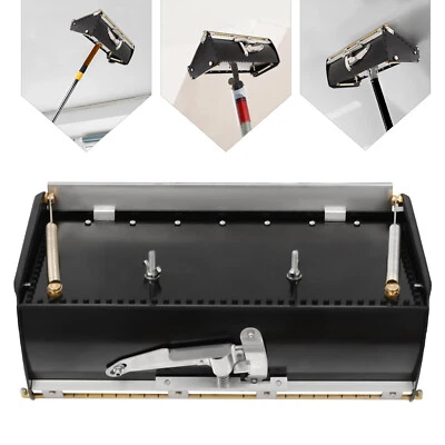 12" Drywall Flat Finishing Box Alloy Drywall Tools Painting&Scraping Putty Wall - Image 1 of 4