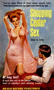 Einkaufszentrum Sex - 1964 - Pulp Novel Cover Poster - Bild 1 von 1