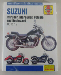 Repair Manual Suzuki Intruder, Marauder, Volusia, Boulevard Year 1985 - 2019