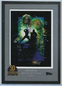 Topps Lucasfilm 2021 50 aniversario Star Wars: El Retorno del Jedi #3 PR: 4.800 - Imagen 1 de 2