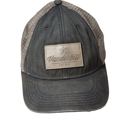 Legacy Vanderbilt Commodores Hat Adult Gray Mesh Snapback Trucker Adjustable Cap - Image 1 of 4