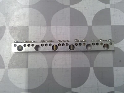 CMC SCB2/0 2/0-14 6-14 CU9AL 7-1/2" 21 Terminal Neutral Bar **Free Shipping** - Image 1 of 4