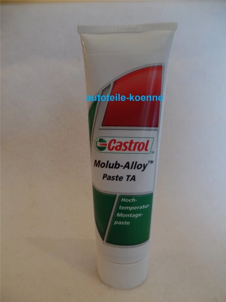 100 g Tube Castrol Molub Alloy TA pasta de montaje de alta temperatura  - Imagen 1 de 1