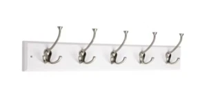 Liberty Hardware 129848, 27"- Wall Mount Coat Rack w 5 Decorative Hooks & Screws - Picture 1 of 4