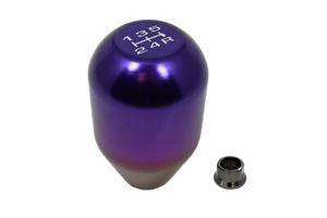 TITANIUM BURN BILLET SHIFT KNOB FOR NISSAN SENTRA 240SX 5 SPEED MANUAL 10X1.25 - Picture 1 of 3